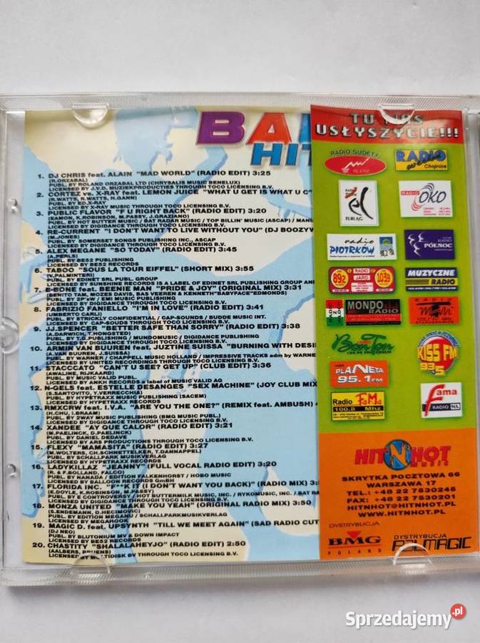 barwy hitów music zone kolekcjonerska płyta cd Kielce sprzedam