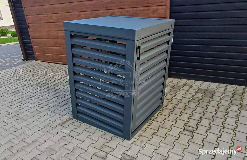 Osłona pompy ciepła 70x70x110 antracyt Zabudowa Lubartów