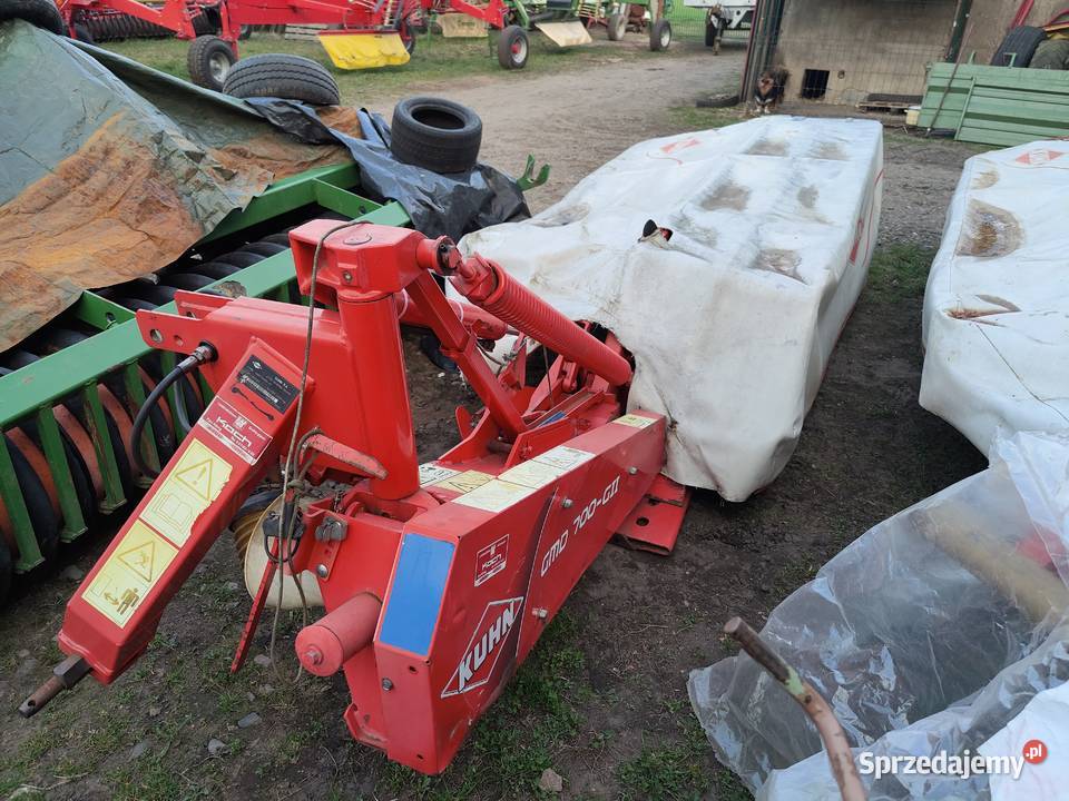 Kosiarka dyskowa KUHN GMD 700 GII 28 m CLAAS Przemęt