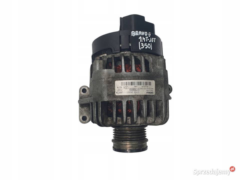 ALTERNATOR Fiat Bravo II 14 TJET denso 51788658 Chełm sprzedam