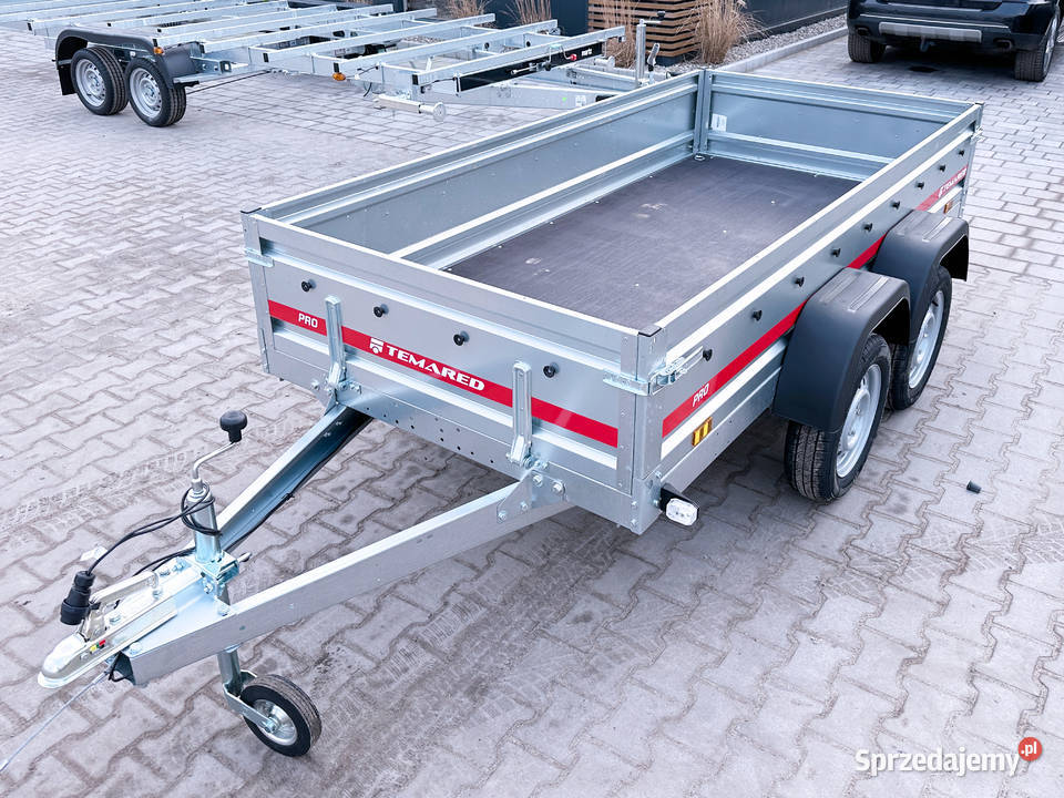 TEMARED 26122 PRO przyczepka samochodowa DMC 750