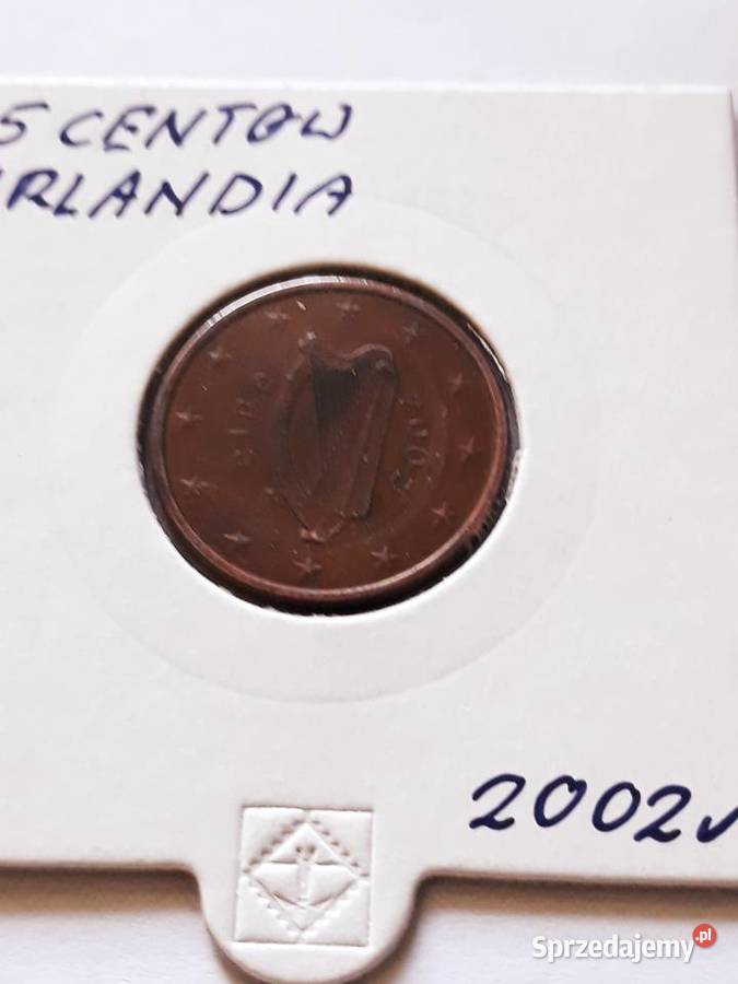 5 Eurocentów Irlandia 2002 r Konin