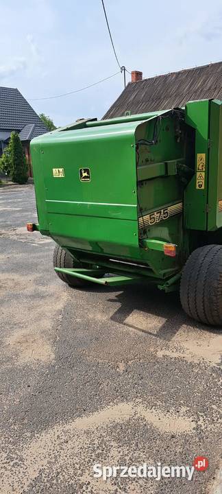 Prasa John Deere 575 nie Krone Claas holland Rolujące (belujące) Rakoniewice