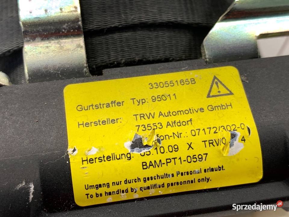 PAS BEZPIECZEŃSTWA LEWY PRZÓD FIAT BRAVO II osobowe