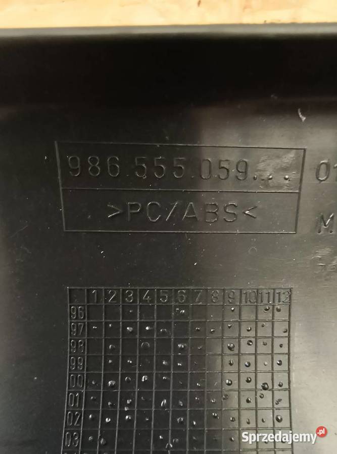 987 986 Porsche Boxster osłona dachu wewnętrzna świętokrzyskie Kakonin