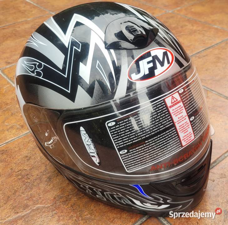 NOWY KASK MOTOCYKLOWY XS firmy JFM Kaski sprzedam