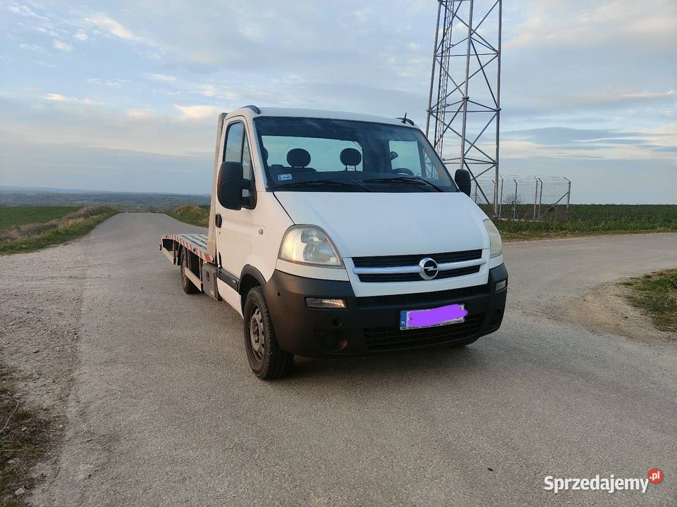 Autolaweta Opel Movano 25 DCI Wyciągarka nieuszkodzony Opel Bogoria