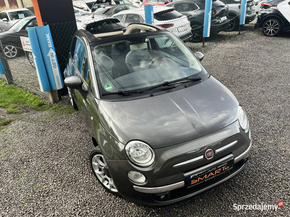 Fiat 500 CABRIOLET 12 Benzyna Klima Bezwypadek I Rydułtowy