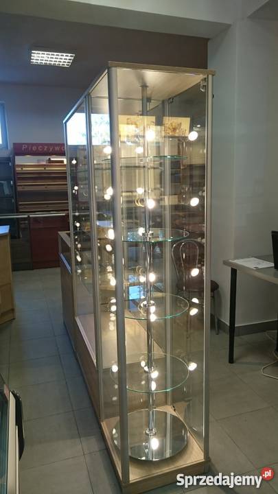 Oszklona gablota sklepowa meble sklepowe gabloty Nowy Dwór Mazowiecki sprzedam