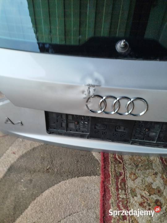Do sprzedania klapa tył Audi4 b8 kombi LXZW Wrocław