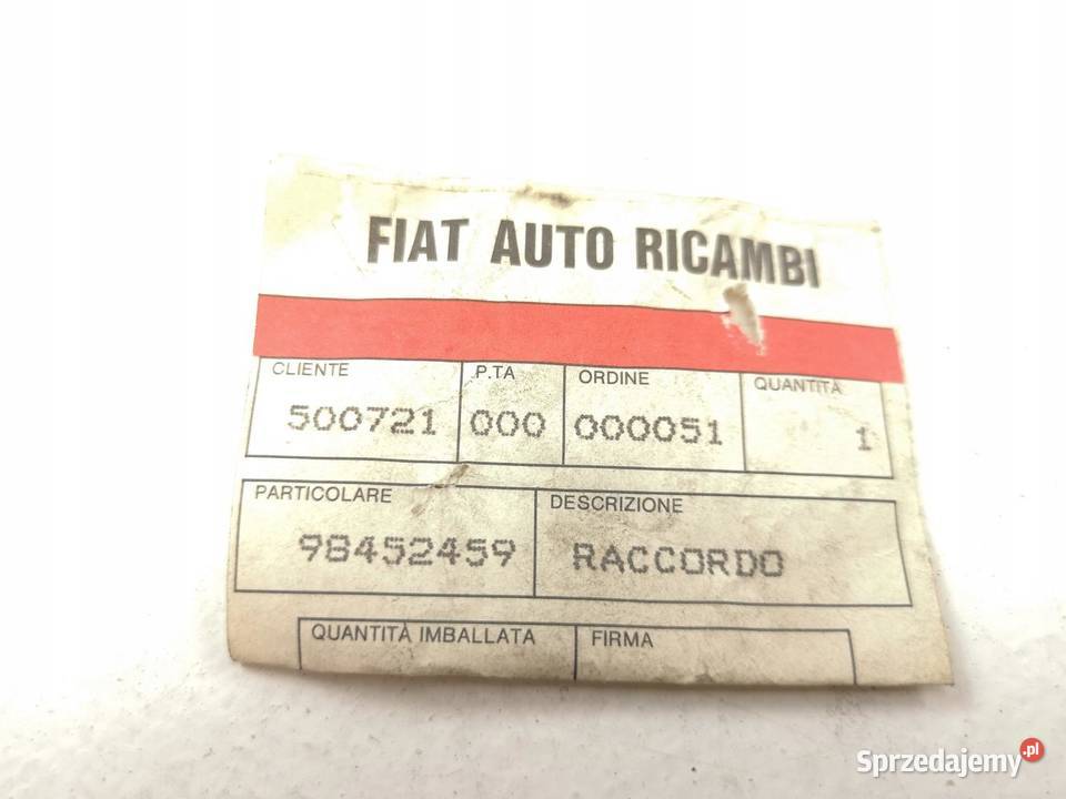 ŚRUBA POMPY FIAT ALFA LANCIA 98452459 osobowe lubelskie