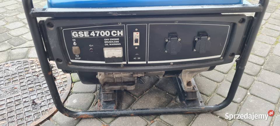 Agregat prądotwórczy Gude GSE 4700 CH na dwa Warszawa