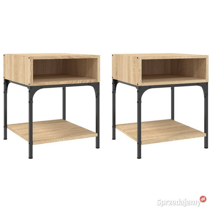 Stoliki nocne 2 dąb sonoma 40x41x50 WM825876 Warszawa