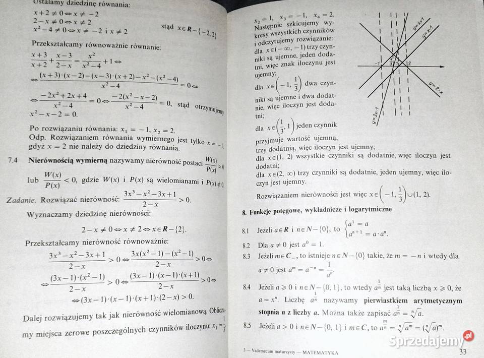 Vademecum maturzysty Matematyka Ewa Kaczmarska Chełm