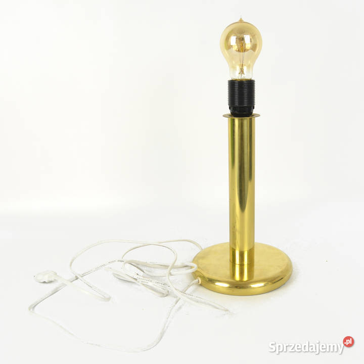 Lampa stołowa ROGO Leuchten Niemcy lata 80 Wyposażenie wnętrz mazowieckie Warszawa