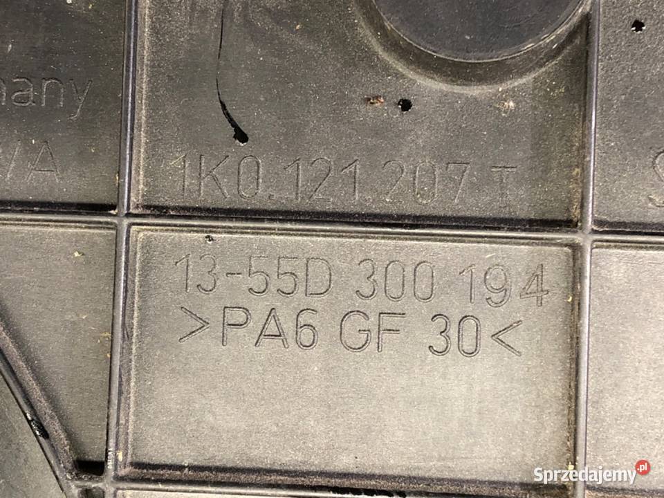 WENTYLATOR CHŁODNICY VW GOLF V 19 105 1K0121207T podkarpackie