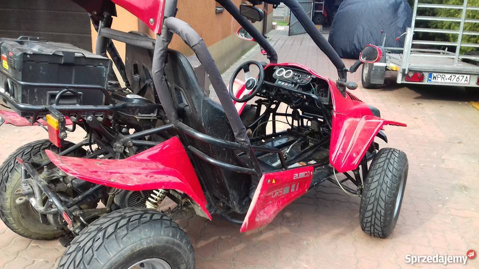 BUGGY zumico 150 automat 2010r OKAZJA czerwony Pruszków