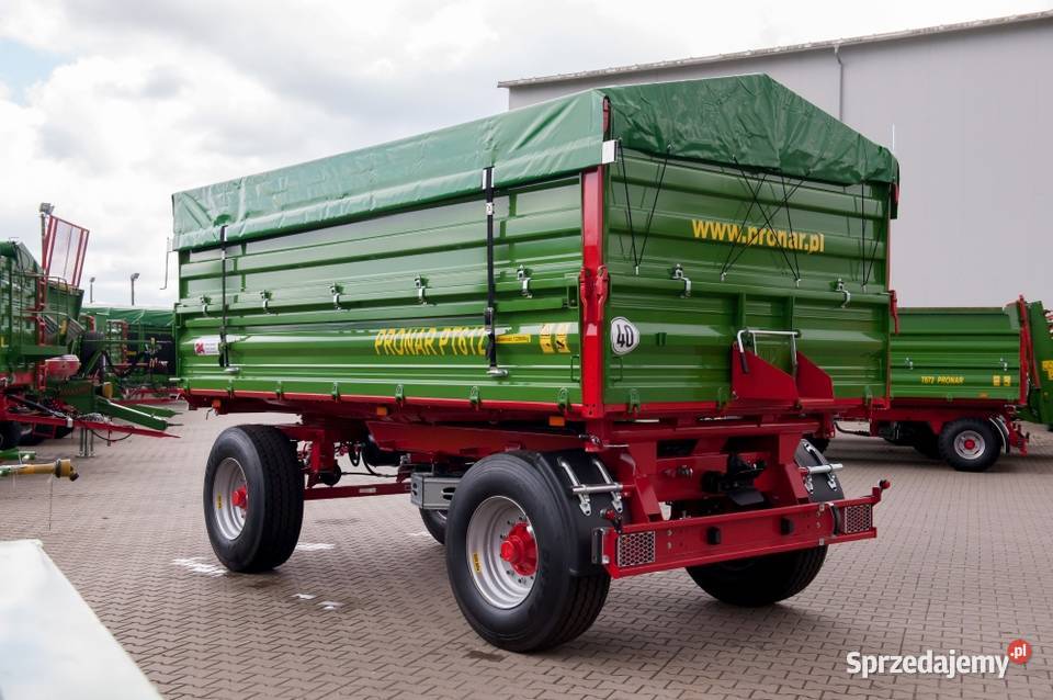 Przyczepa dwuosiowa PRONAR PT610 PT612 PT680 Sokołów Podlaski