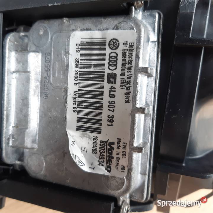 Passat b6 lampa przednia kompletna bi xenon osobowe Lampy przednie Bystrzyca Kłodzka