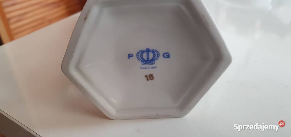Porcelanowy piękny Flakon Super Okazja lubuskie Szprotawa sprzedam