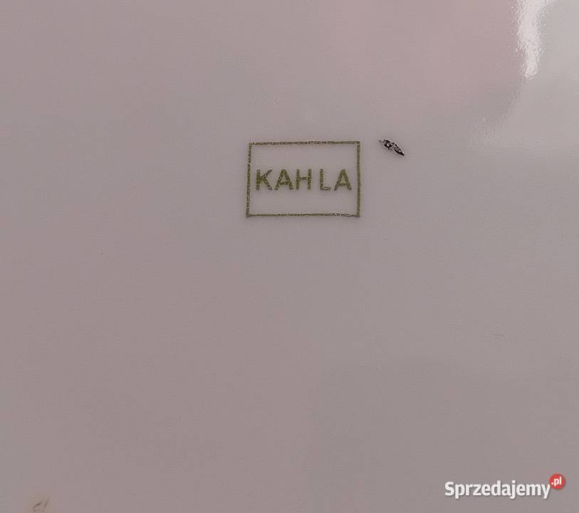 Trio śniadaniowe Kahla sygnatura z okresu 193757 Koźminek