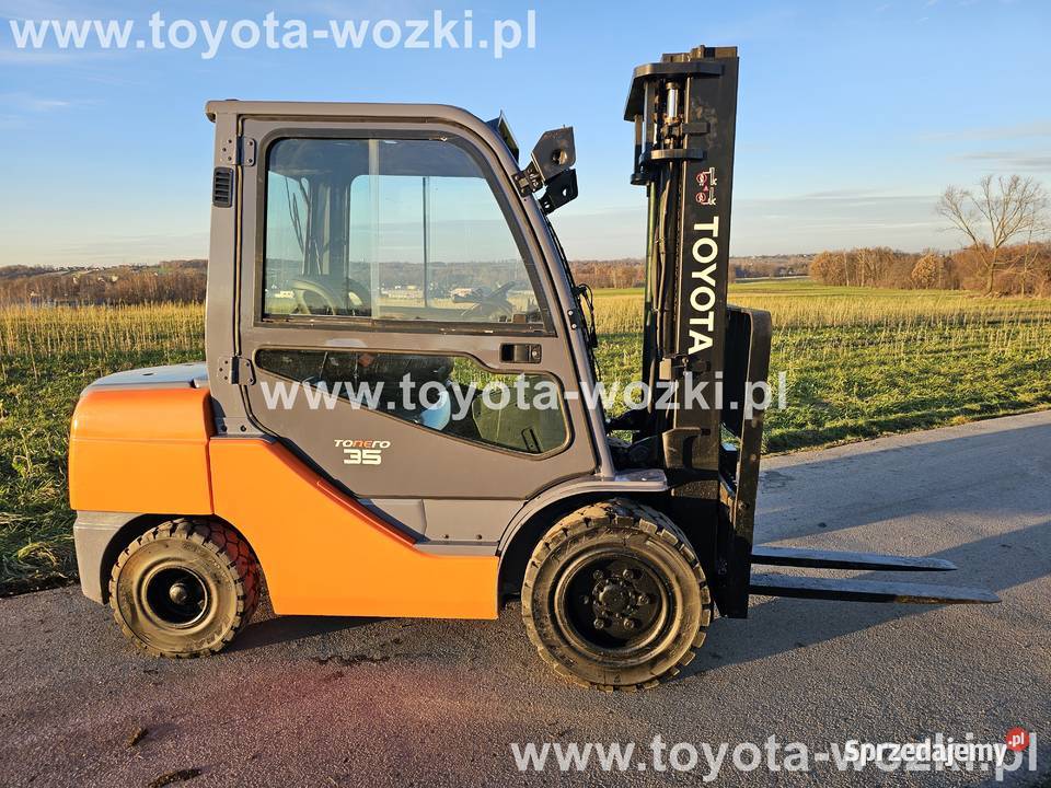Wózek Widłowy TOYOTA 8FDJF35 Pełna kabina TOYOTA Wadowice