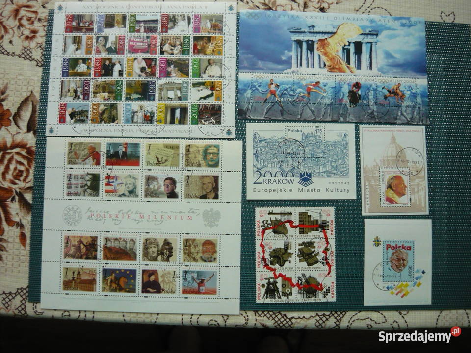 Znaczki Bloczki Filatelistyka Antyki, Sztuka, Kolekcje Myszków sprzedam