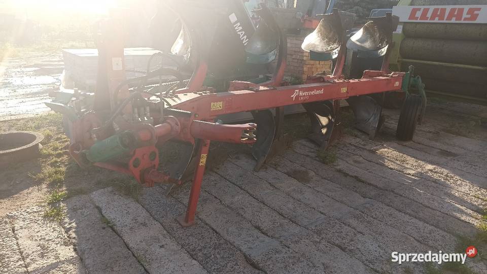 Pług kverneland em 100 Brodnica