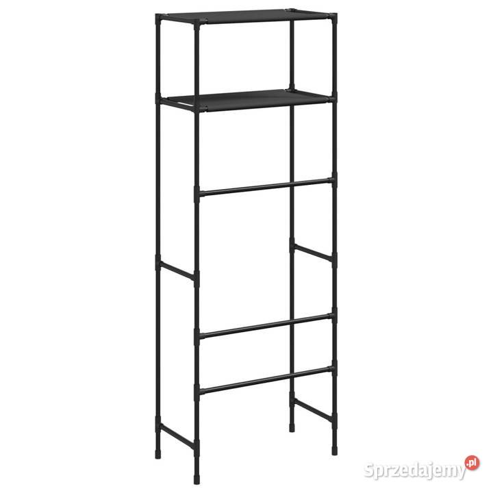 2poziomowy regał toaletę czarny 535x28x143 Warszawa