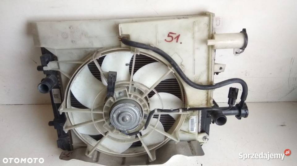 CHŁODNICA WENTYLATOR TOYOTA AYGO 163600Q02000 Włoszczowa sprzedam