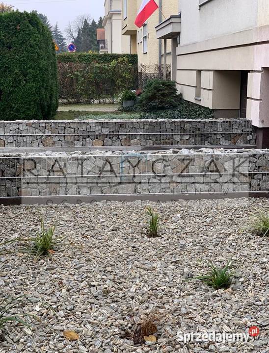 Mur gabionowy 200x180x40 solidny kompletny 5 lat ocynk lubuskie Gorzów Wielkopolski sprzedam