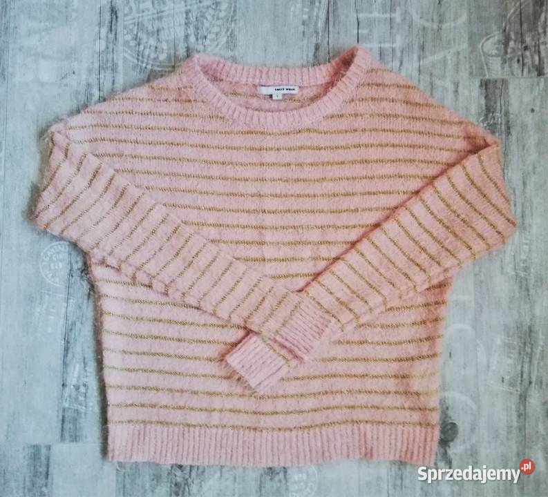 Swetr z długim włosem firmy Tally Weijl Rozmiar Paski Katowice sprzedam