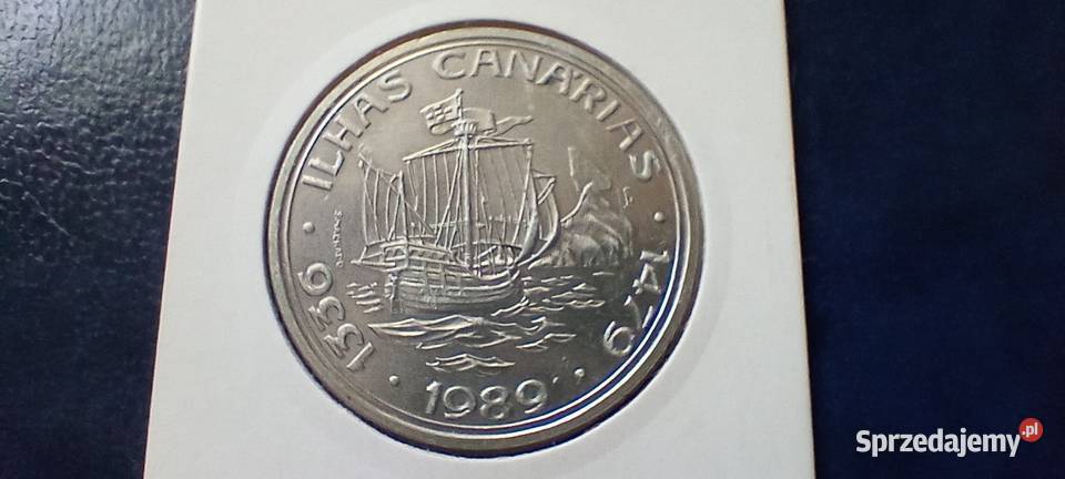 Stare monety 100 eskudo 1989 Portugalia Numizmatyka Lesko sprzedam