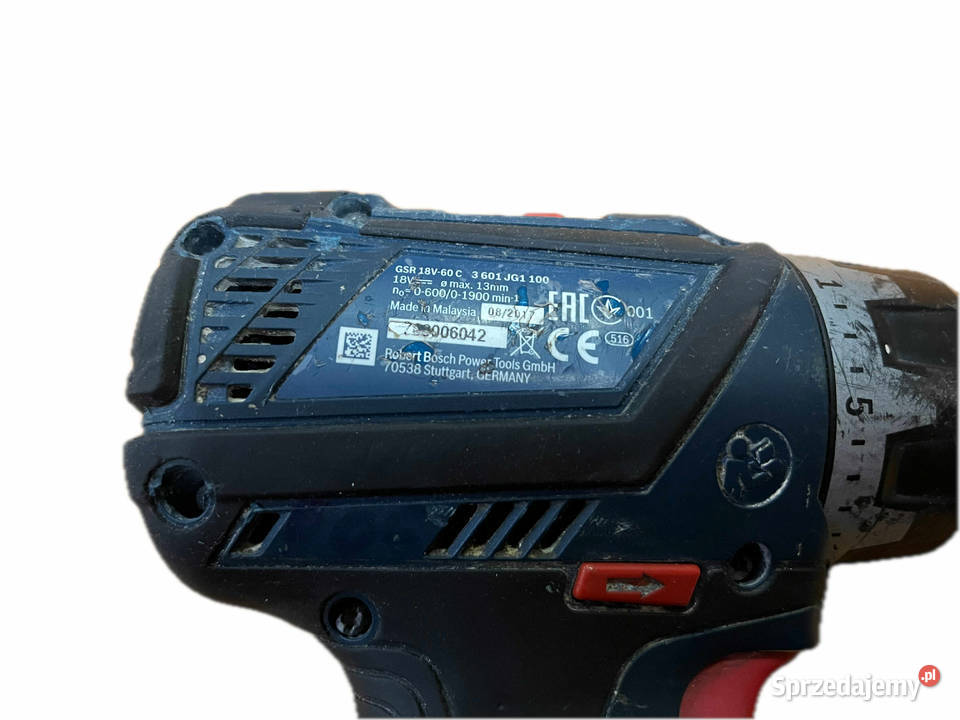 Wkrętarka Bosch 18 V BOSCH GSR 18V60C Body warmińsko-mazurskie Elbląg