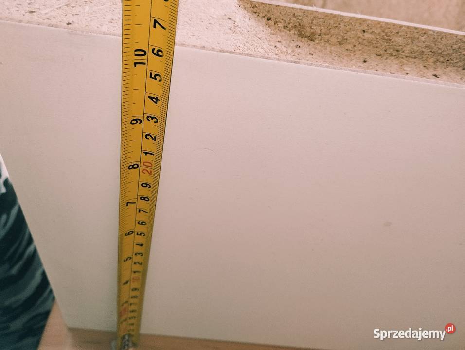 półka biała ukryte mocowania dostępne 3 sztuki Poznań sprzedam