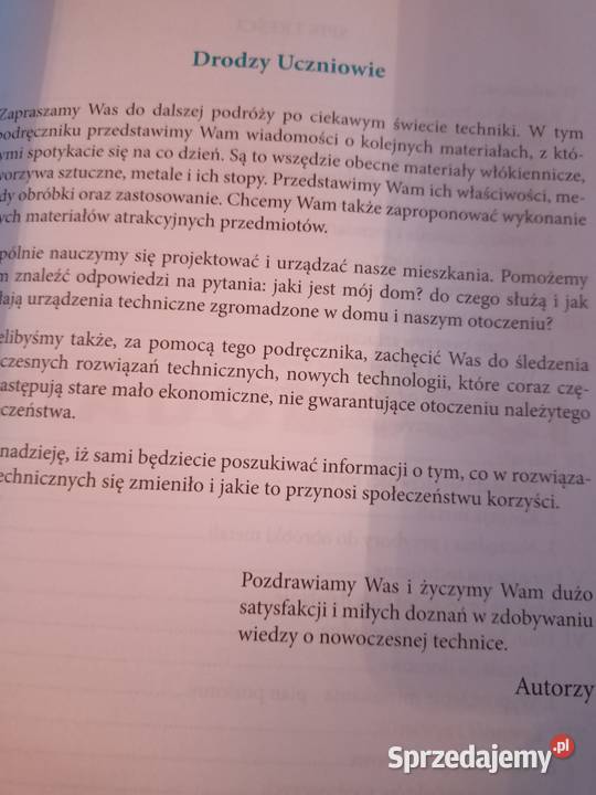 Zajęcia techniczne podręczniki szkolne książki Warszawa sprzedam