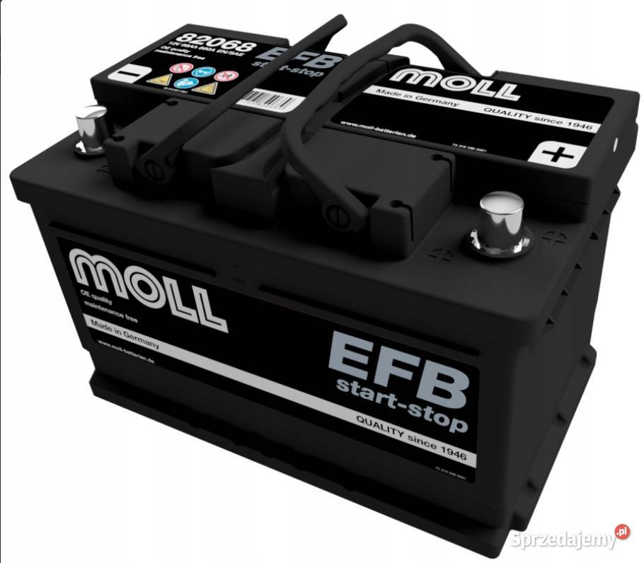 Akumulator Moll EFB 68Ah Jelcz-Laskowice