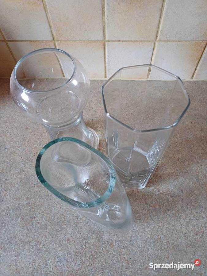 vintage wazonyszkło Nowy Targ