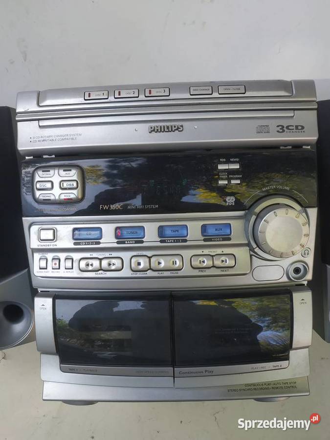 Weża muzyczna Philips FW350c magnetofon stereo Warszawa