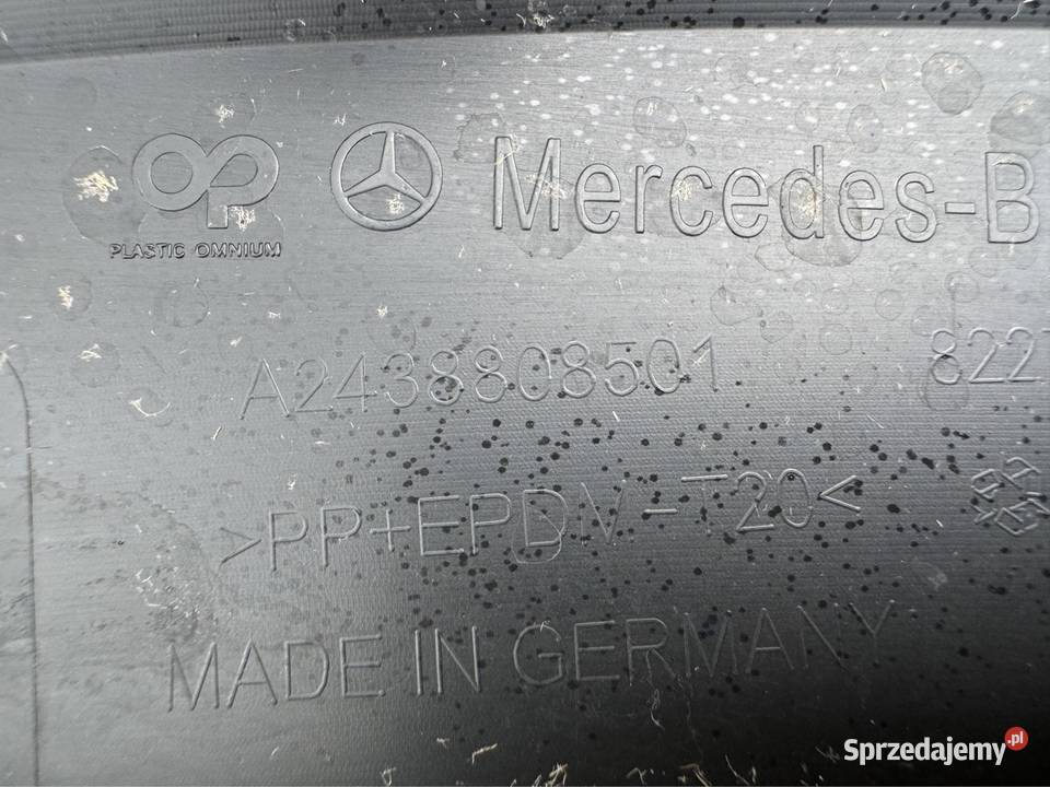 Listwa błotnika przód przednia lewa LH Mercedes Sieraków sprzedam