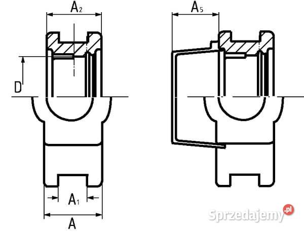 Obudowa łożyska 7500TU509M małopolskie Kamionna