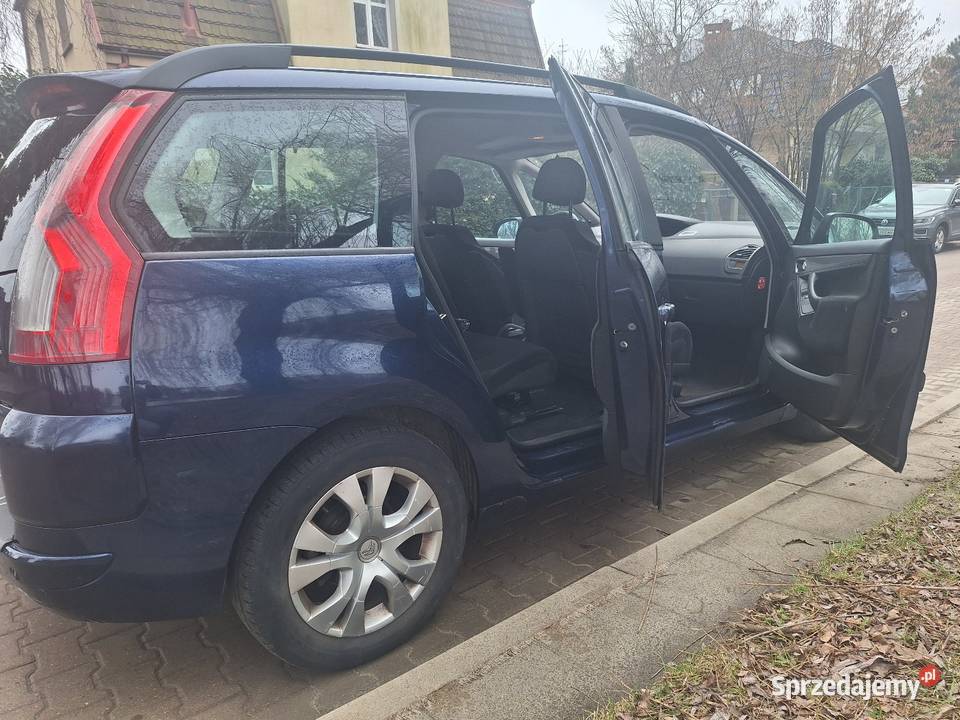 Citroen C4 Grand Picasso 16hdi 7 osobowy automat aluminiowe felgi pomorskie Gdańsk
