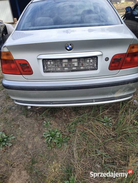 Klapa bagażnika BMW E46 sedan 01r Titansilber osobowe Gostynin sprzedam