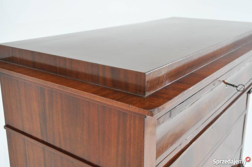 Antyczna komoda szyfoniera Biedermeier Świętochłowice