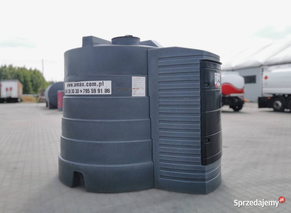 Zbiornik dwupłaszczowy 5000 L używany sprawny na Pompy do paliw Oświęcim sprzedam