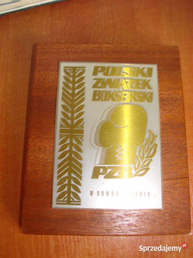Polski Związek Bokserski w dowód uznania Pozostałe