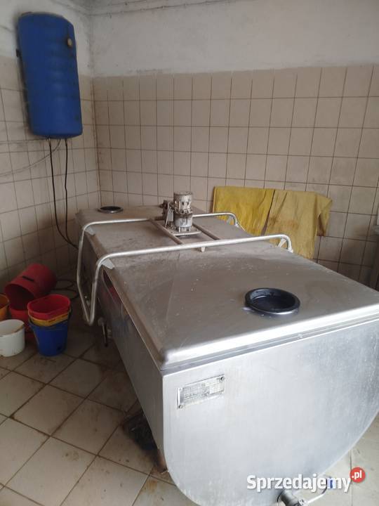Zbiornik wannowy do mleka 1200 Japy odzysk Kolno