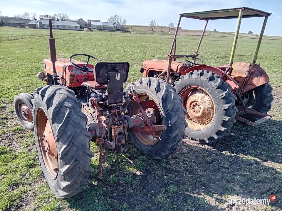 massey 35 135 2812 3512 4p ursus c330 zetor Ciągniki Kobylin-Borzymy
