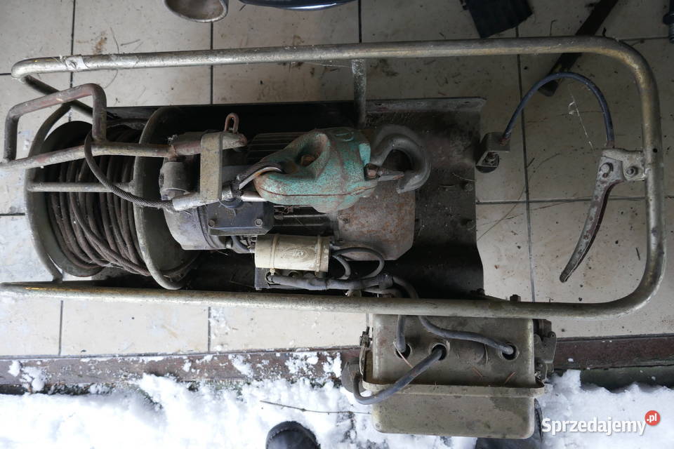 Wyciągarka lebiodka elektryczna suwnica Zamość