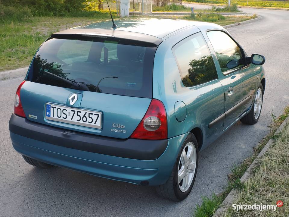 RENAULT Clio 12 benzyna LPG 2003 r manualna Ostrowiec Świętokrzyski sprzedam